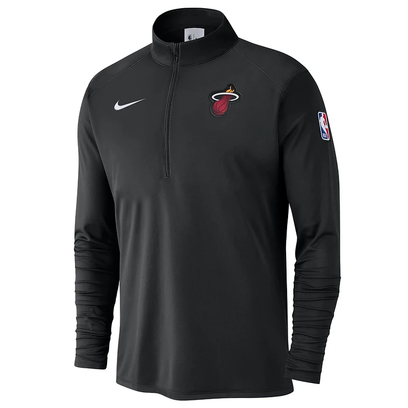 Nike Miami Heat 2024 25 Courtside Performance Half-Zip Top