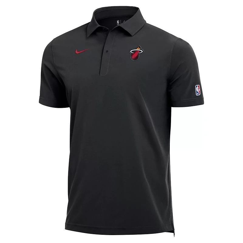 Nike Miami Heat 2025 26 Authentic Dri-FIT Coaches Polo