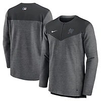 Nike Miami Marlins Authentic Collection Game Time Performance Half-Zip Top