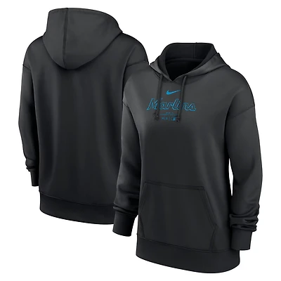 Nike Miami Marlins Authentic Collection Performance Pullover Hoodie