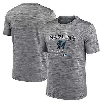 Nike Miami Marlins Authentic Collection Velocity Practice Performance T-Shirt
