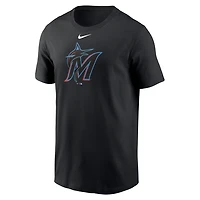 Nike Miami Marlins Fuse Large Logo T-Shirt