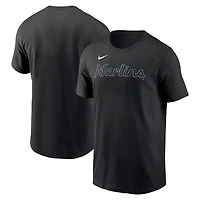 Nike Miami Marlins Fuse Wordmark T-Shirt