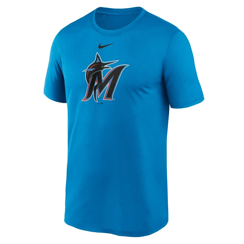 Nike Miami Marlins Legend Fuse Large Logo Dri-FIT T-Shirt