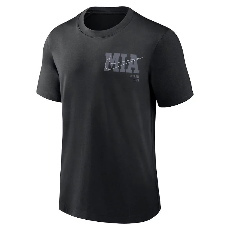 Nike Miami Marlins Statement Game Over T-Shirt