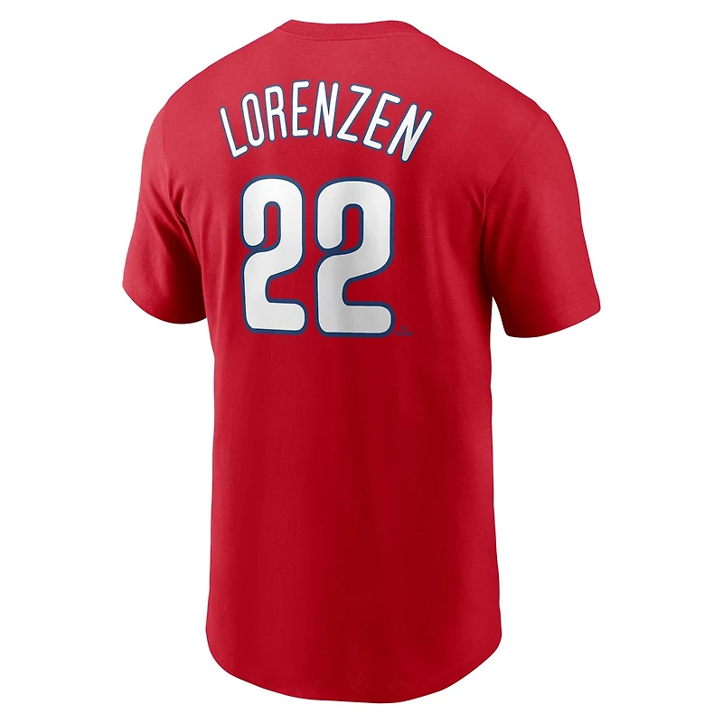 Nike Michael Lorenzen Philadelphia Phillies Player Name Number T-Shirt