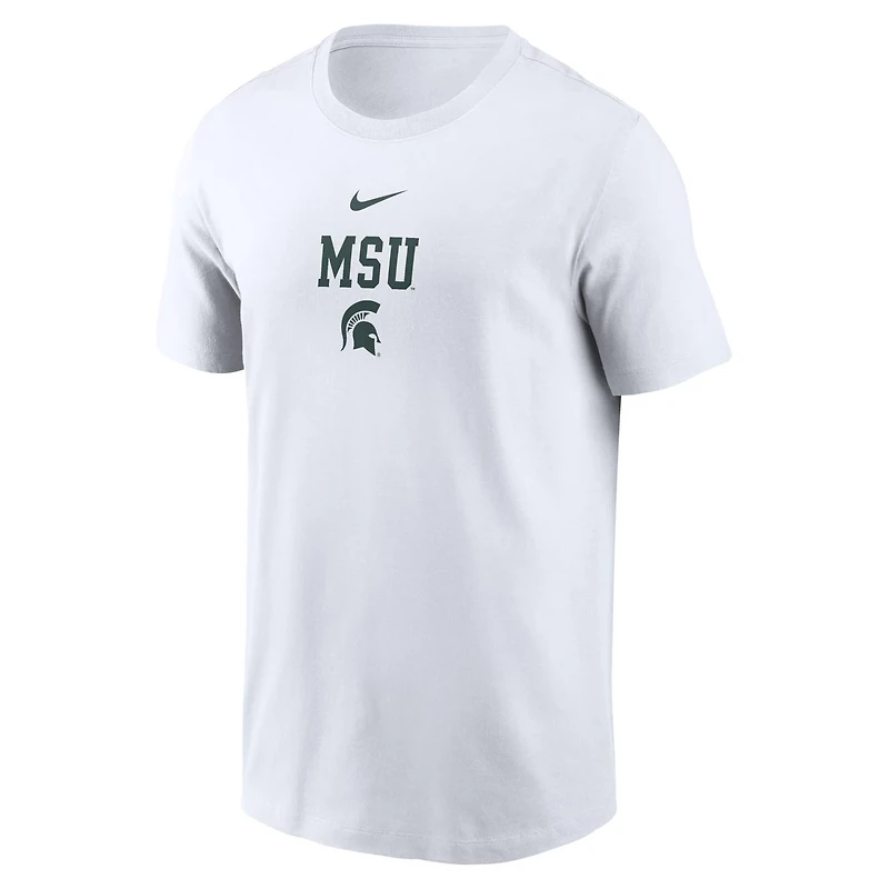 Nike Michigan State Spartans 2-Hit Stacked T-Shirt