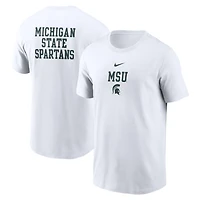 Nike Michigan State Spartans 2-Hit Stacked T-Shirt