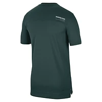 Nike Michigan State Spartans 2022 Coaches UV Performance T-Shirt