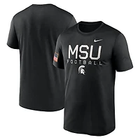 Nike Michigan State Spartans 2024 Military Appreciation Legend Performance T-Shirt