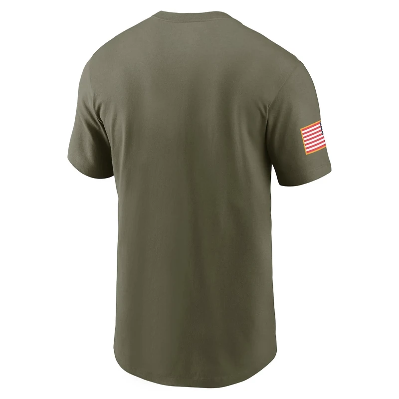 Nike Michigan State Spartans 2024 Military Appreciation Performance T-Shirt