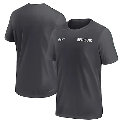 Nike Michigan State Spartans 2024 Sideline Coach Performance Top