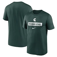Nike Michigan State Spartans 2024 Sideline Legend Performance T-Shirt