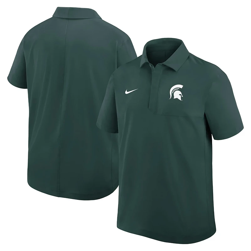 Nike Michigan State Spartans 2025 Coaches Sideline Polo