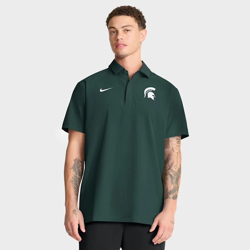Nike Michigan State Spartans 2025 Coaches Sideline Polo
