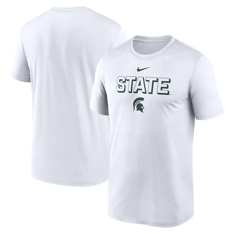 Nike Michigan State Spartans 2025 Sideline Legend Performance T-Shirt