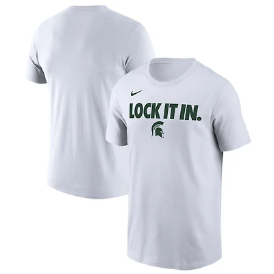 Nike Michigan State Spartans 2026 On-Court Bench T-Shirt