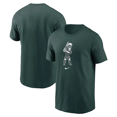 Nike Michigan State Spartans Baseball Sparty Sport T-Shirt