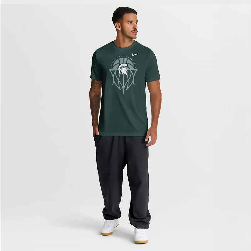 Nike Michigan State Spartans Basketball Icon Legend Dri-FIT T-Shirt