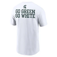 Nike Michigan State Spartans Blitz 2-Hit T-Shirt