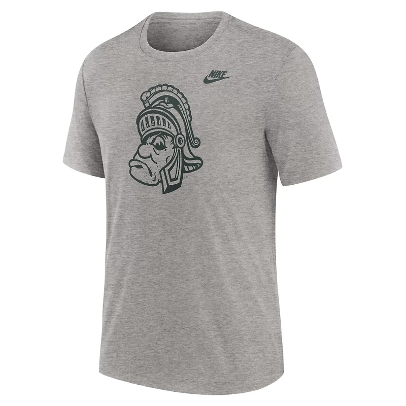 Nike Michigan State Spartans Blitz Evergreen Legacy Primary Tri-Blend T-Shirt