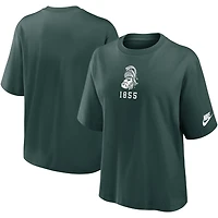 Nike Michigan State Spartans Boxy Legacy Established T-Shirt