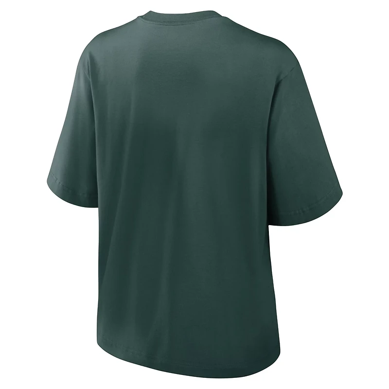 Nike Michigan State Spartans Boxy Legacy Established T-Shirt