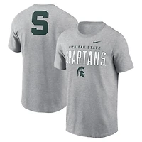 Nike Michigan State Spartans Campus 2-Hit Primary Mascot T-Shirt