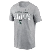 Nike Michigan State Spartans Campus 2-Hit Primary Mascot T-Shirt