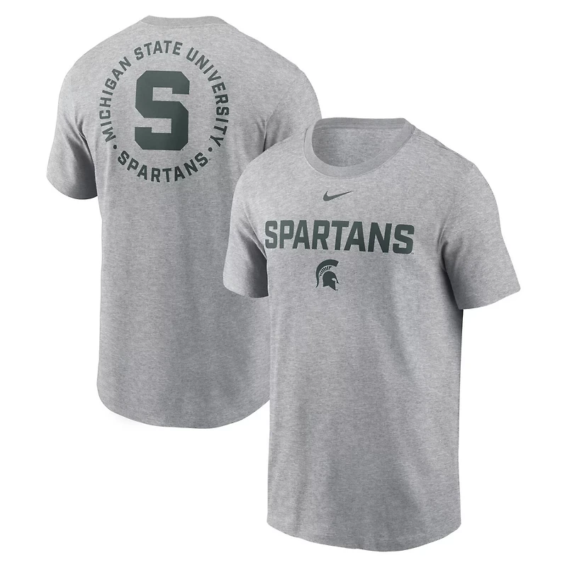 Nike Michigan State Spartans Campus 2-Hit T-Shirt