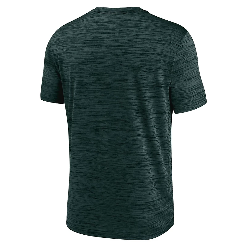 Nike Michigan State Spartans Campus Center Block Velocity Performance T-Shirt