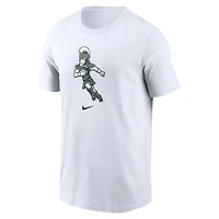 Nike Michigan State Spartans Football Sparty Sport T-Shirt