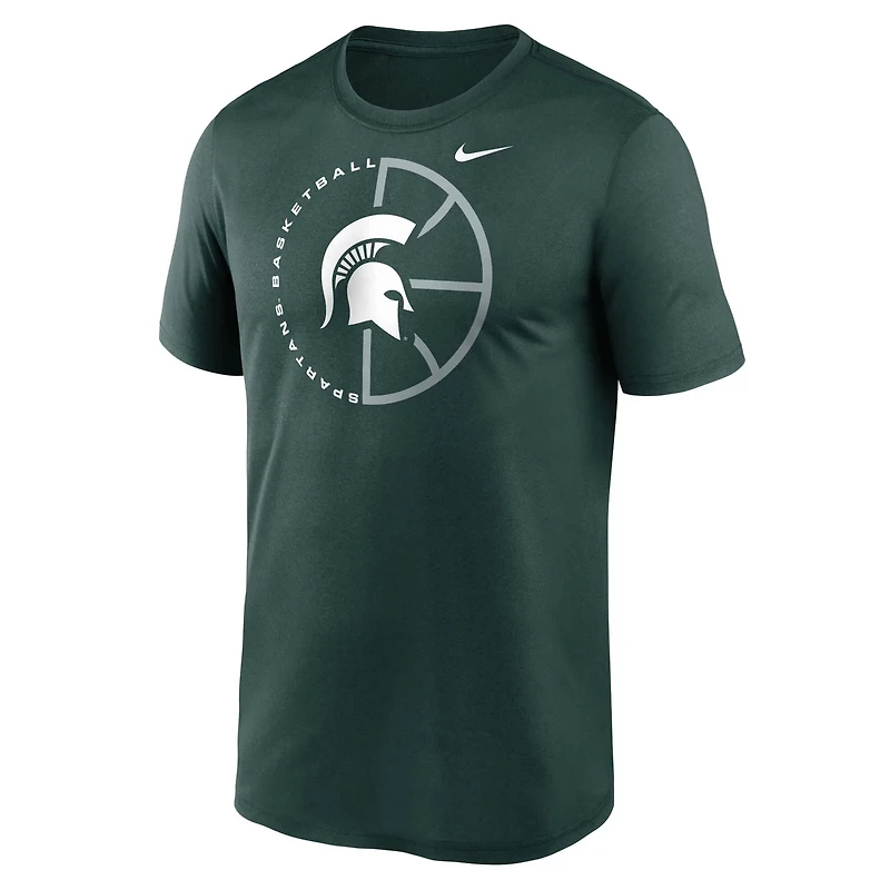 Nike Michigan State Spartans Legend Basketball Icon Performance T-Shirt