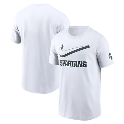 Nike Michigan State Spartans Primetime 2-Hit Swoosh T-Shirt