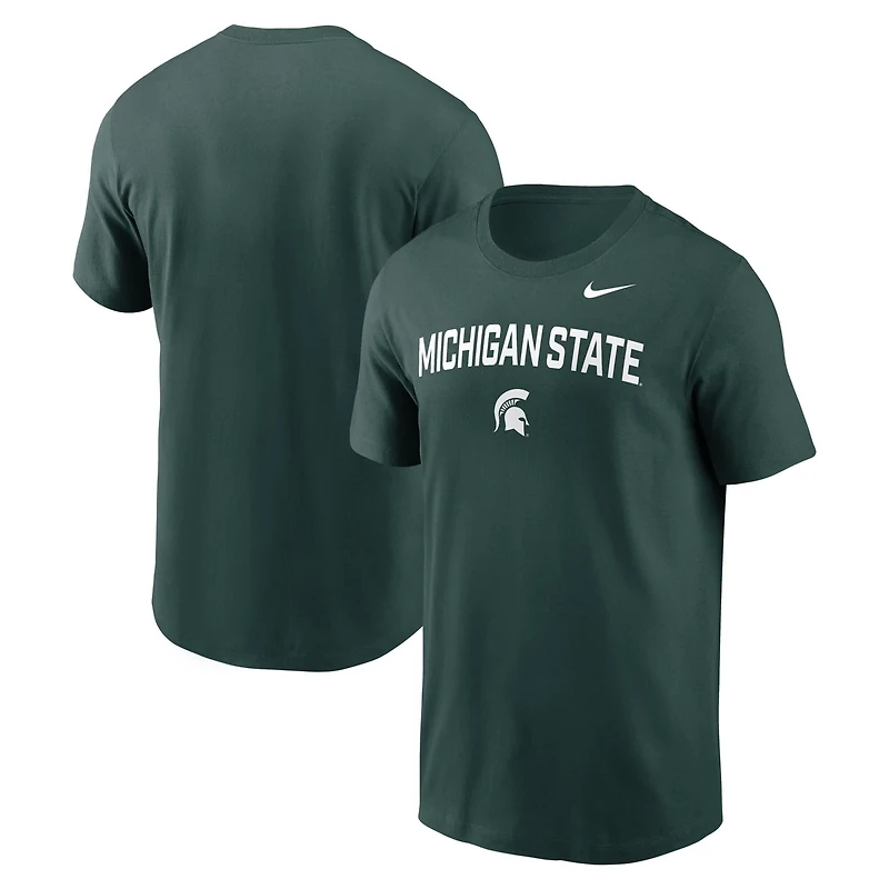 Nike Michigan State Spartans Primetime Arch Stack T-Shirt