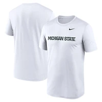 Nike Michigan State Spartans Primetime Legend Wordmark T-Shirt