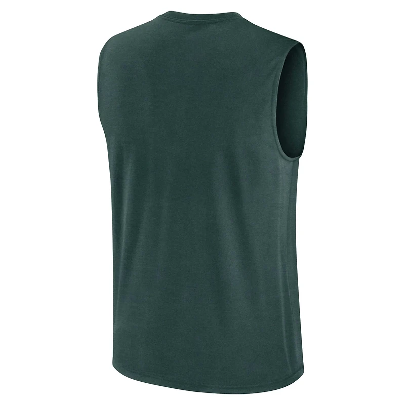 Nike Michigan State Spartans Primetime Tricode Legend Performance Tank Top