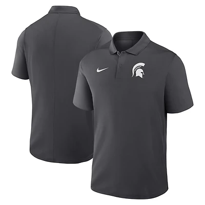 Nike Michigan State Spartans Primetime Victory Primary Logo Performance Polo