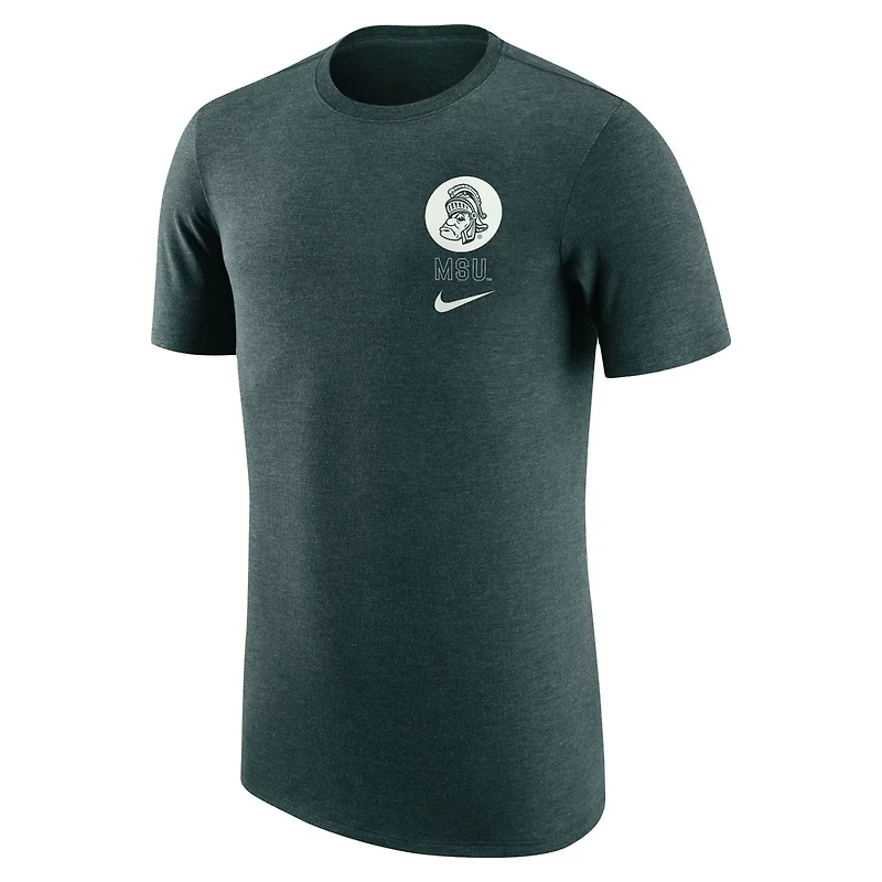 Nike Michigan State Spartans Retro Tri-Blend T-Shirt