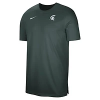 Nike Michigan State Spartans Sideline Coaches Performance Top