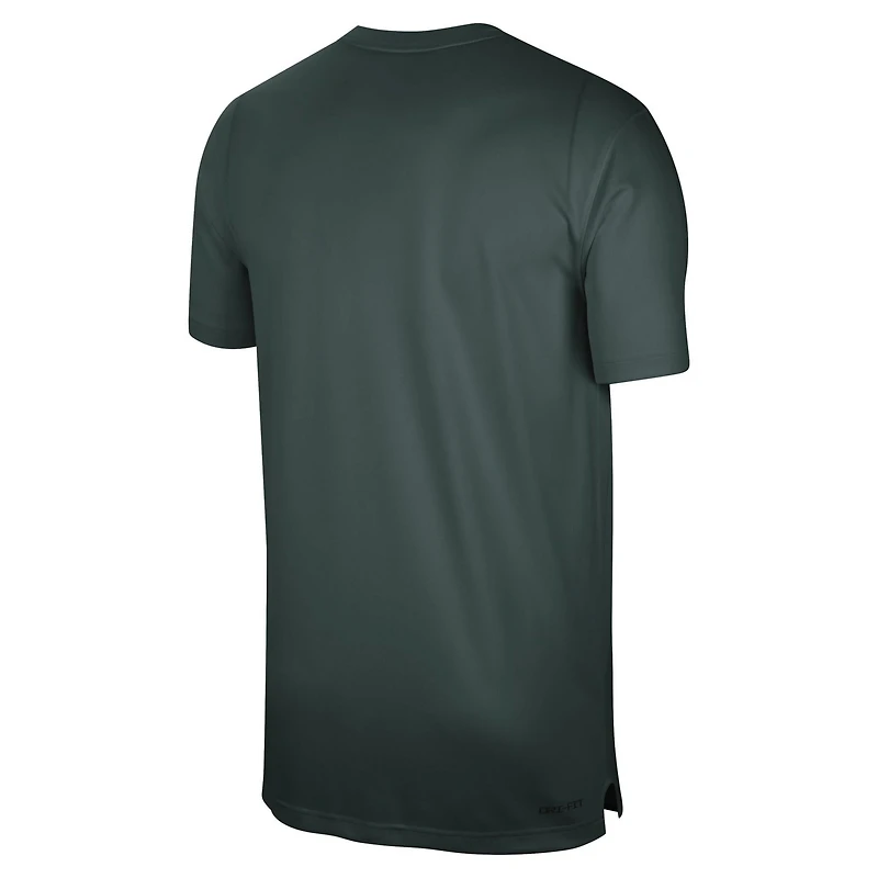 Nike Michigan State Spartans Sideline Coaches Performance Top