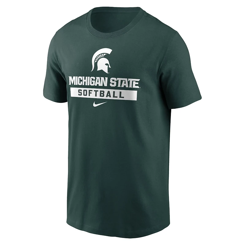 Nike Michigan State Spartans Softball T-Shirt