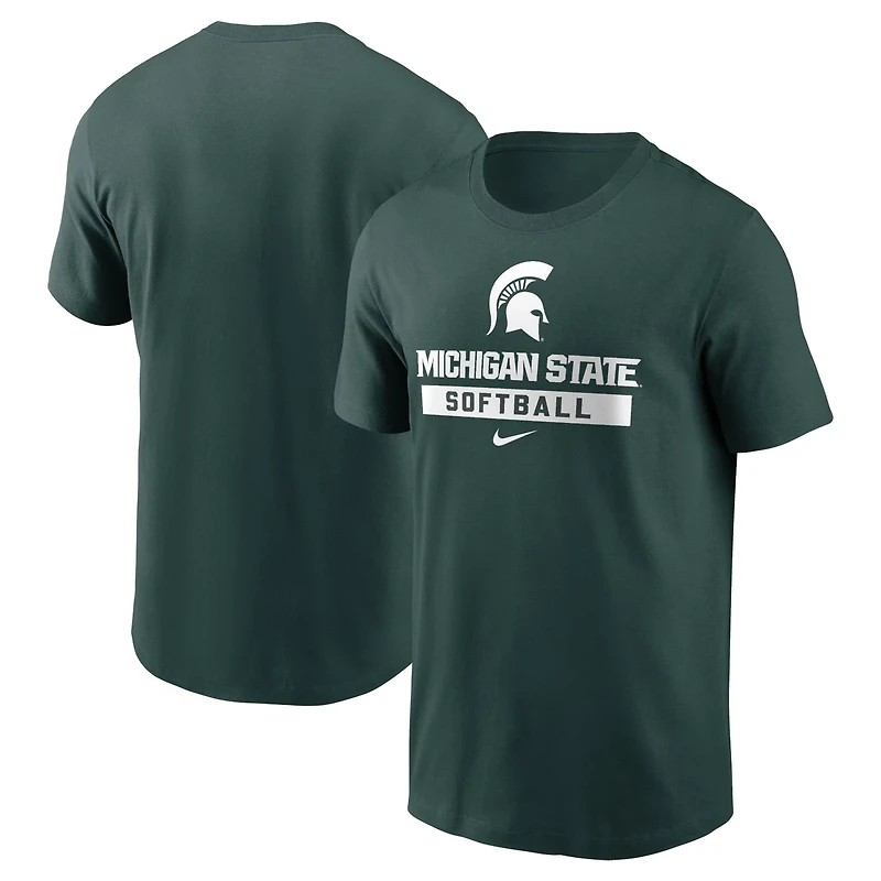 Nike Michigan State Spartans Softball T-Shirt