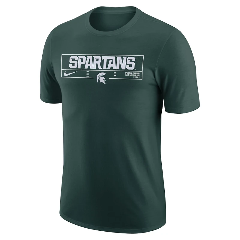 Nike Michigan State Spartans Wordmark Stadium T-Shirt