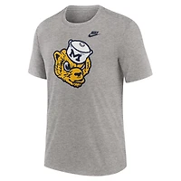 Nike Michigan Wolverines Blitz Evergreen Legacy Primary Tri-Blend T-Shirt