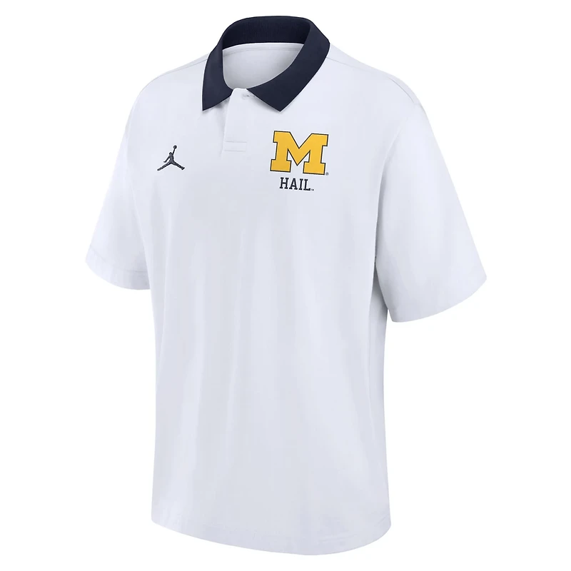 Nike Michigan Wolverines Jersey Polo
