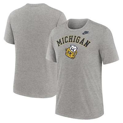 Nike Michigan Wolverines Legacy Arch Tri-Blend T-Shirt
