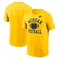Nike Michigan Wolverines Legacy Football Icon T-Shirt