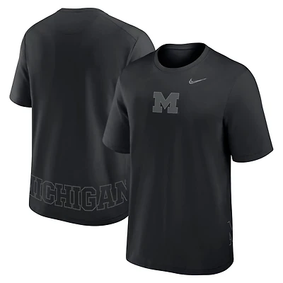 Nike Michigan Wolverines Primary Statement Two-Hit Performance T-Shirt