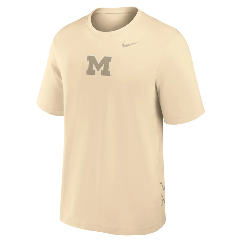 Nike Michigan Wolverines Primary Statement Two-Hit Performance T-Shirt